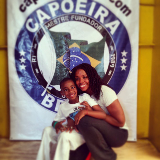 Nya & Isaiah at Capoeira