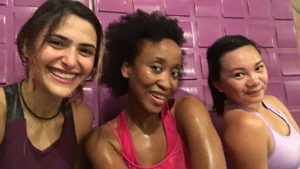 Sweaty selfie after Dancehall Jam level 3