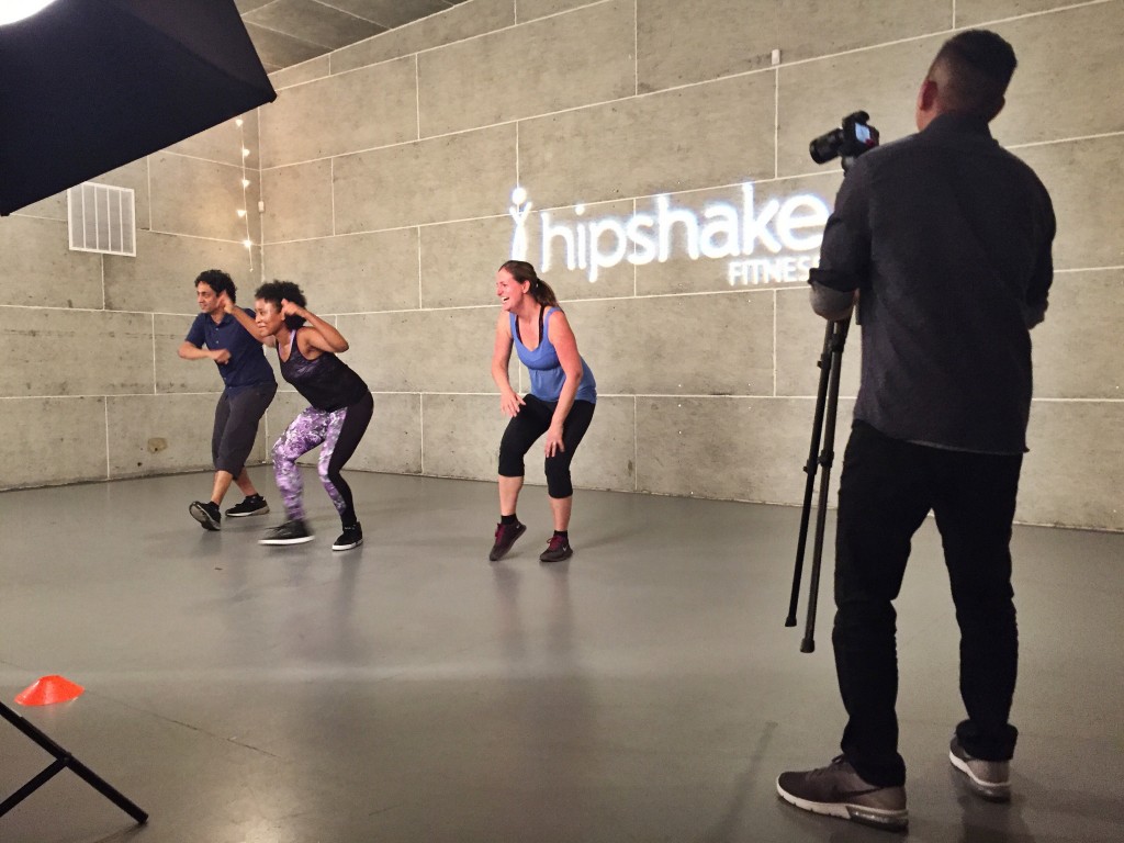 Ben getting all the angles needed for Dancehall Jam level 1