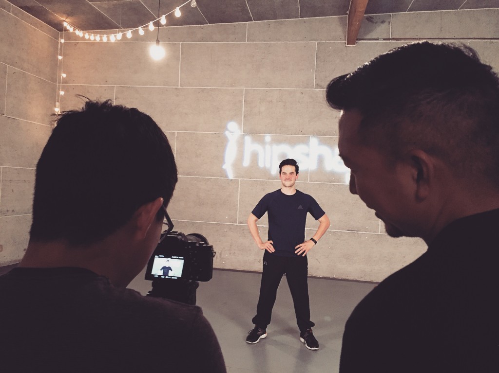 Ben and Paul making sure Matt is looking good.
