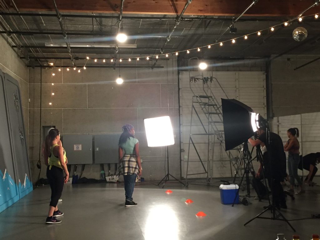 The set is hot & our girls are even hotter!