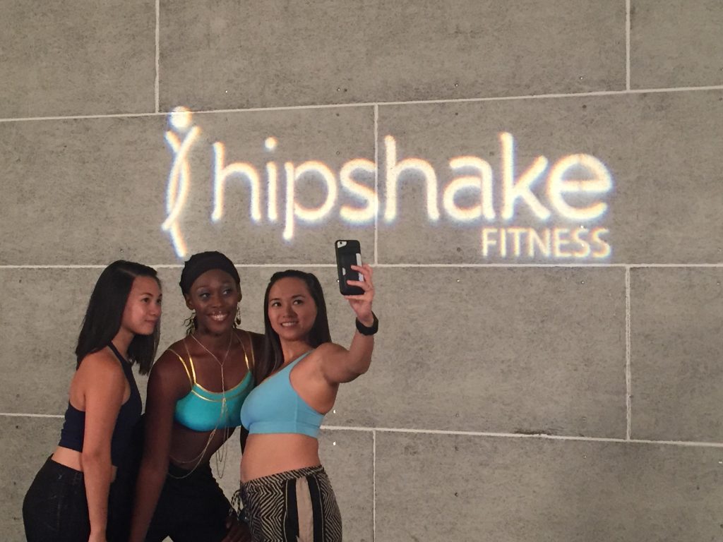 A little selfie before we start dancing