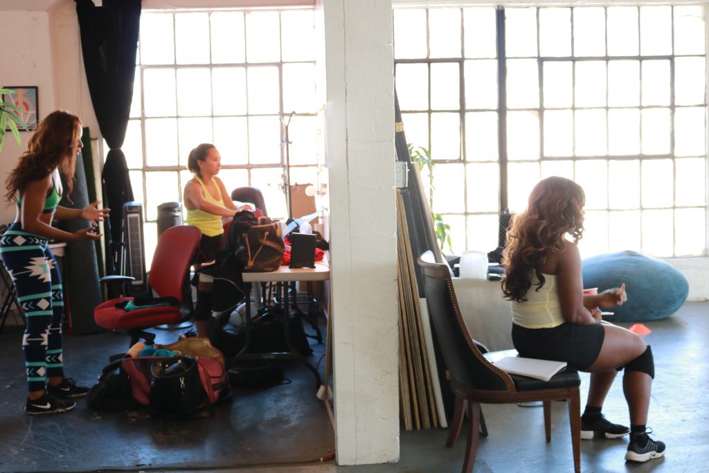 dressing room vs dance room