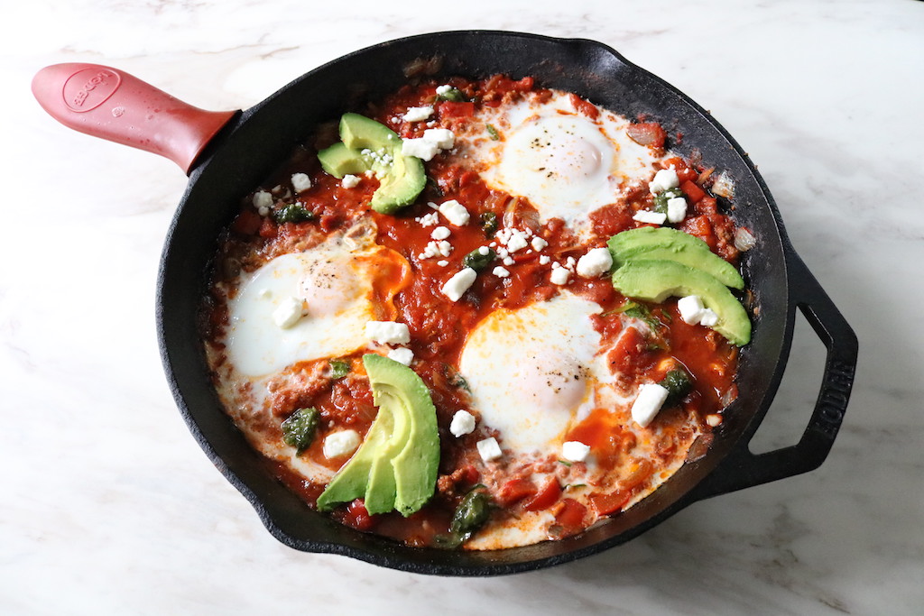 low carb recipe beef shakshuka