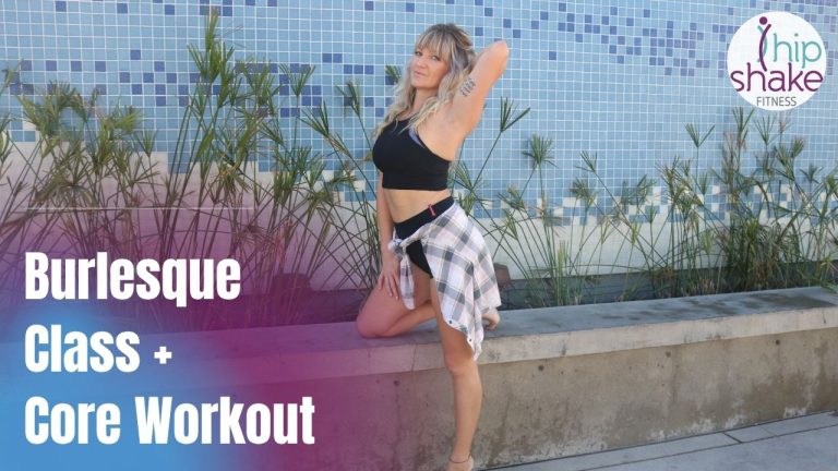 Burlesque Dance Class Online + Core Workout